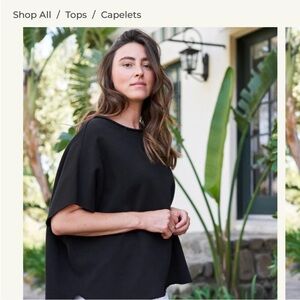 Frank and Eileen Black Cotton Women's Relaxed Boxy Sweatshirt Tee Oversized OS